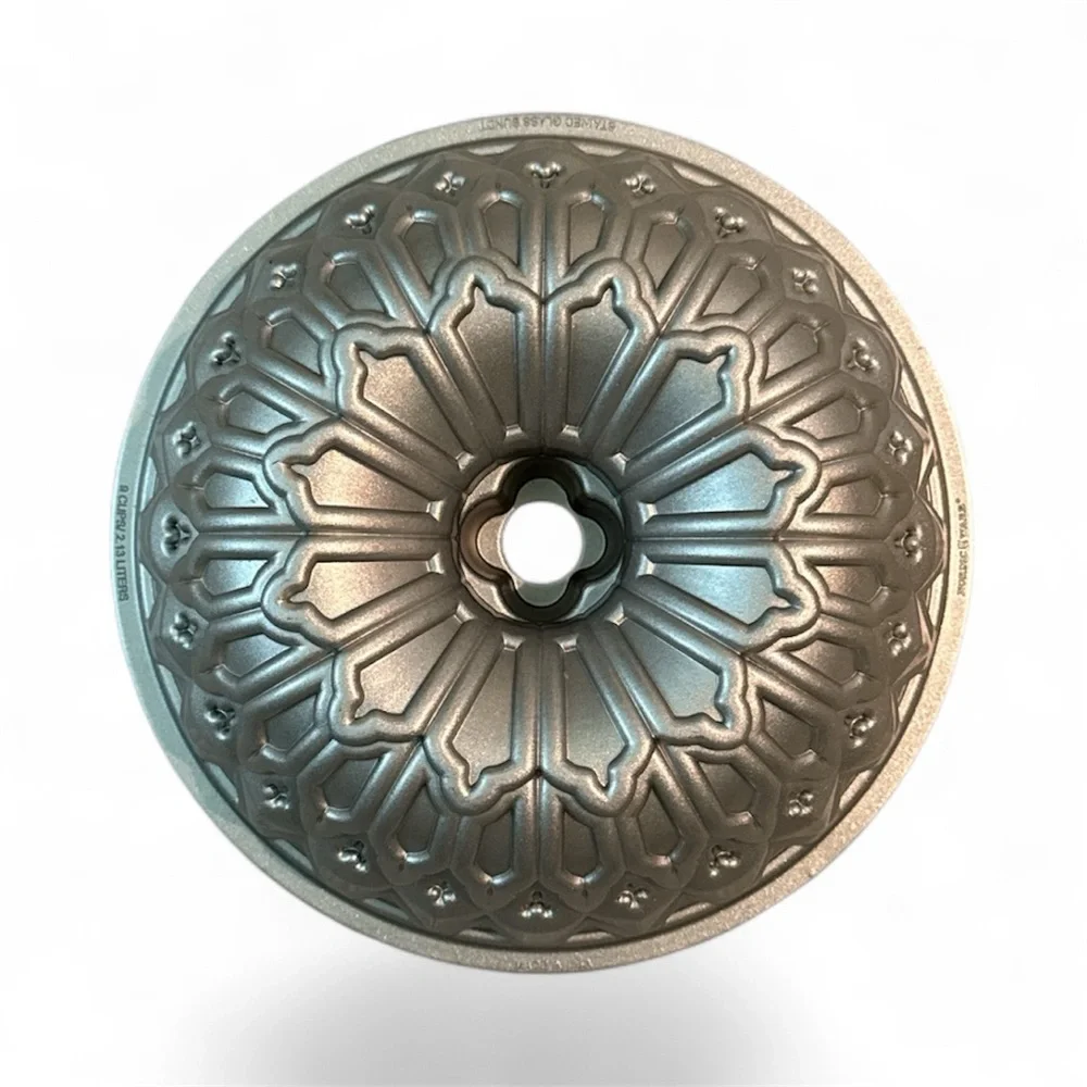 Nordic Ware Silver Decorative Bundt Cake Pan